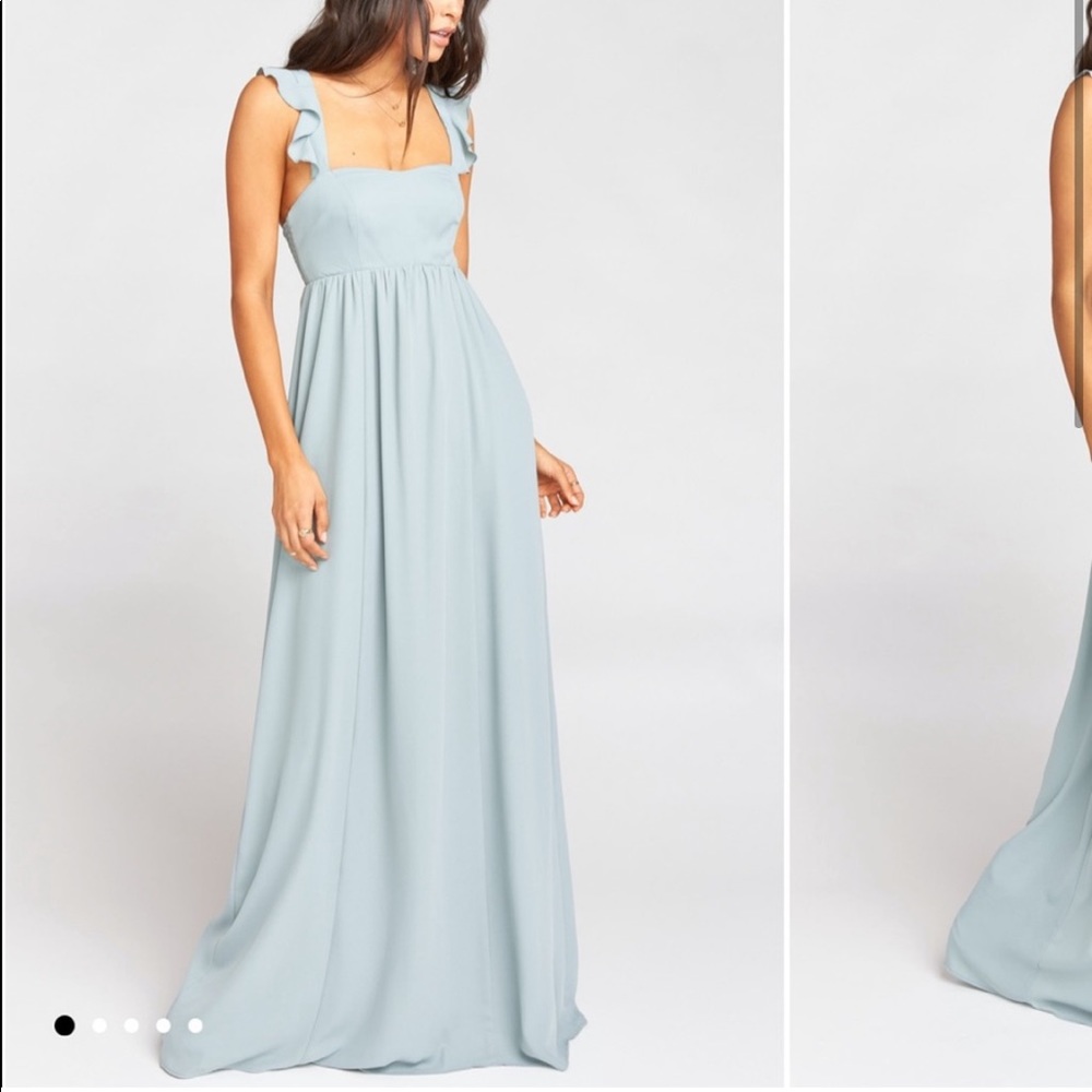 Show Me Your MuMu June Maxi in Silver Sage Crisp